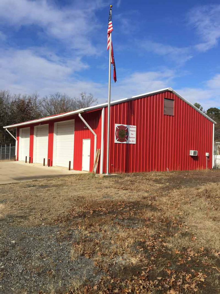 Metal Building Kit for Arkansas Fire Department