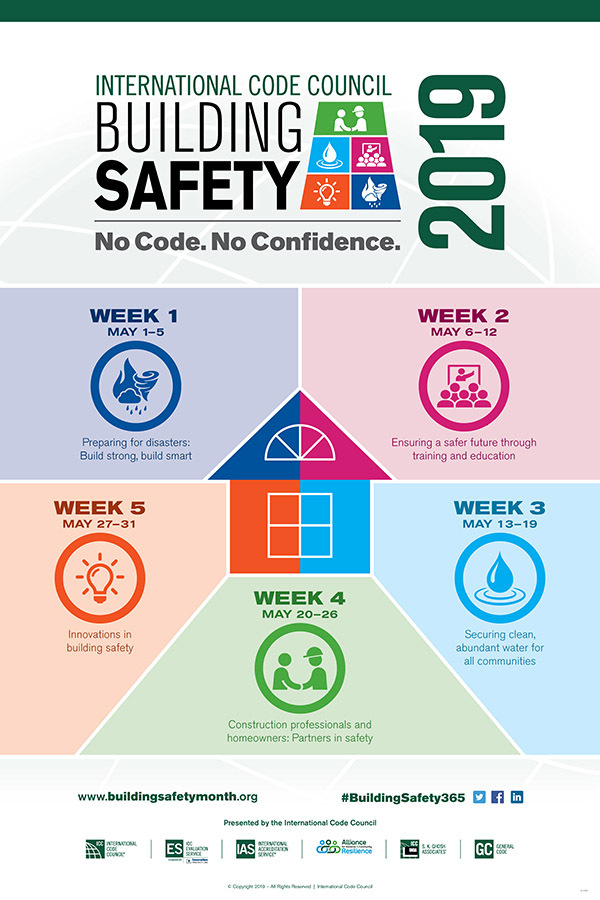 The International Code Council kicks off Building Safety Month 2019