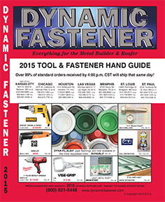 Dynamic Fastener releases 2015 Tool and Fastener Hand Guide
