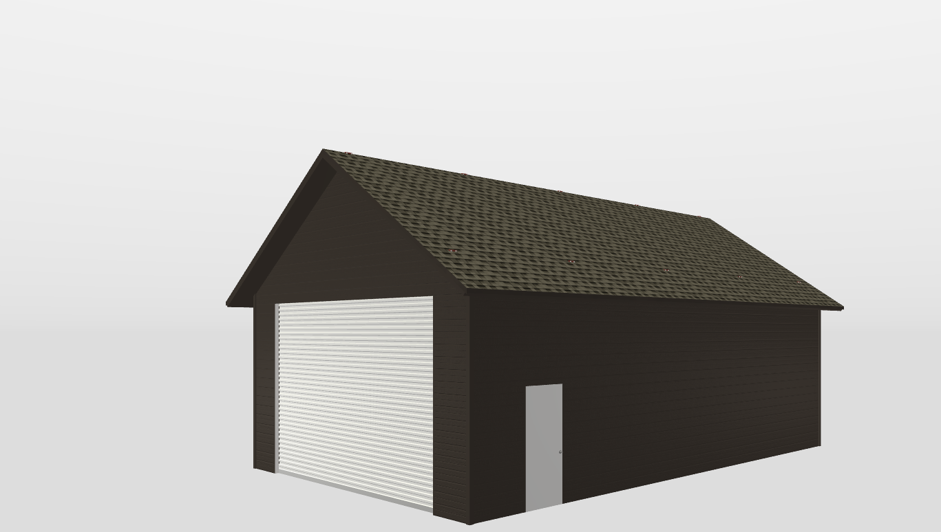 gable 24X40X12Xtall architectural-roof vinyl-siding  TN 37876