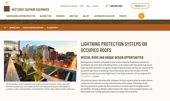 East Coast Lightning Equipment launches new website